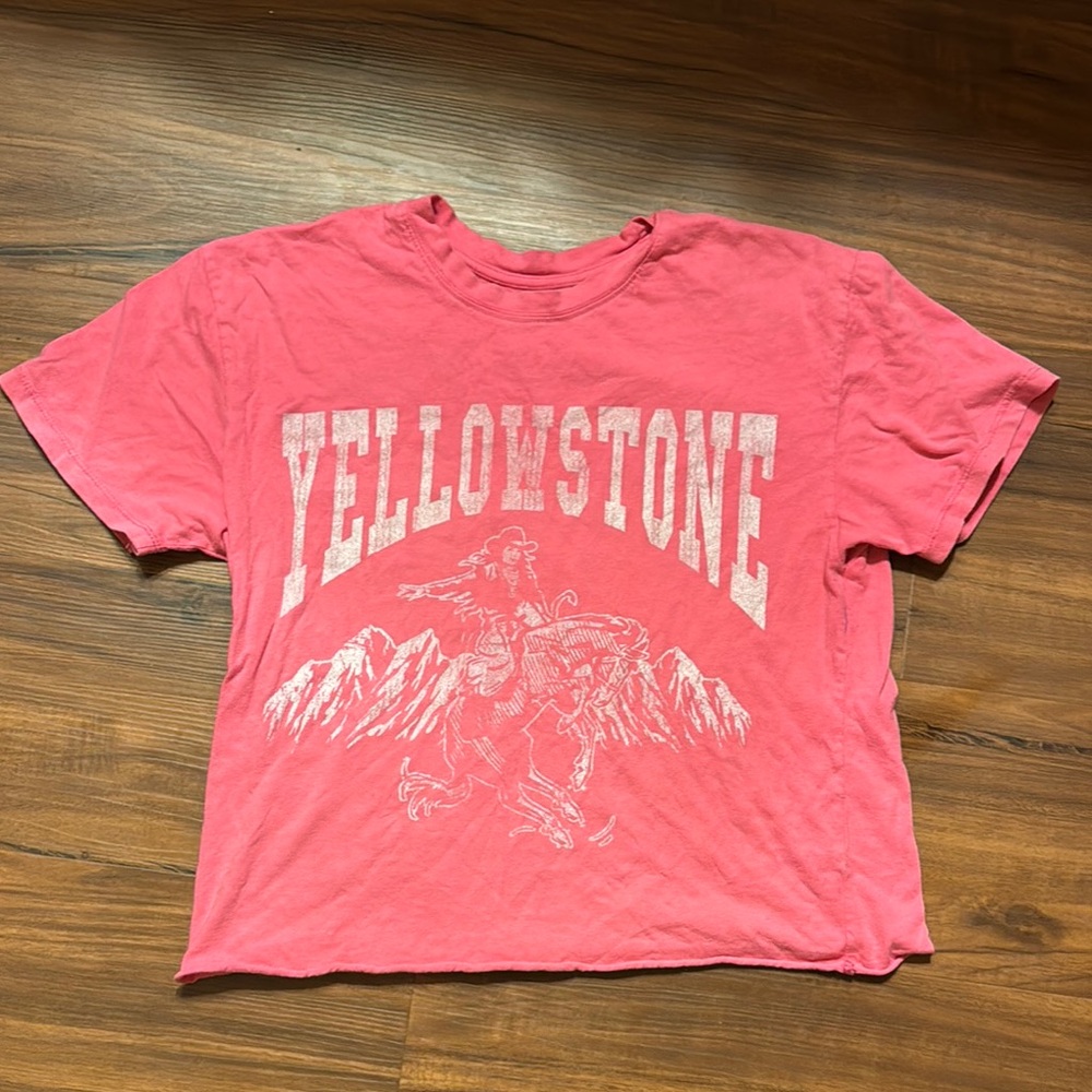 Yellowstone Pink Short Sleeve Tee